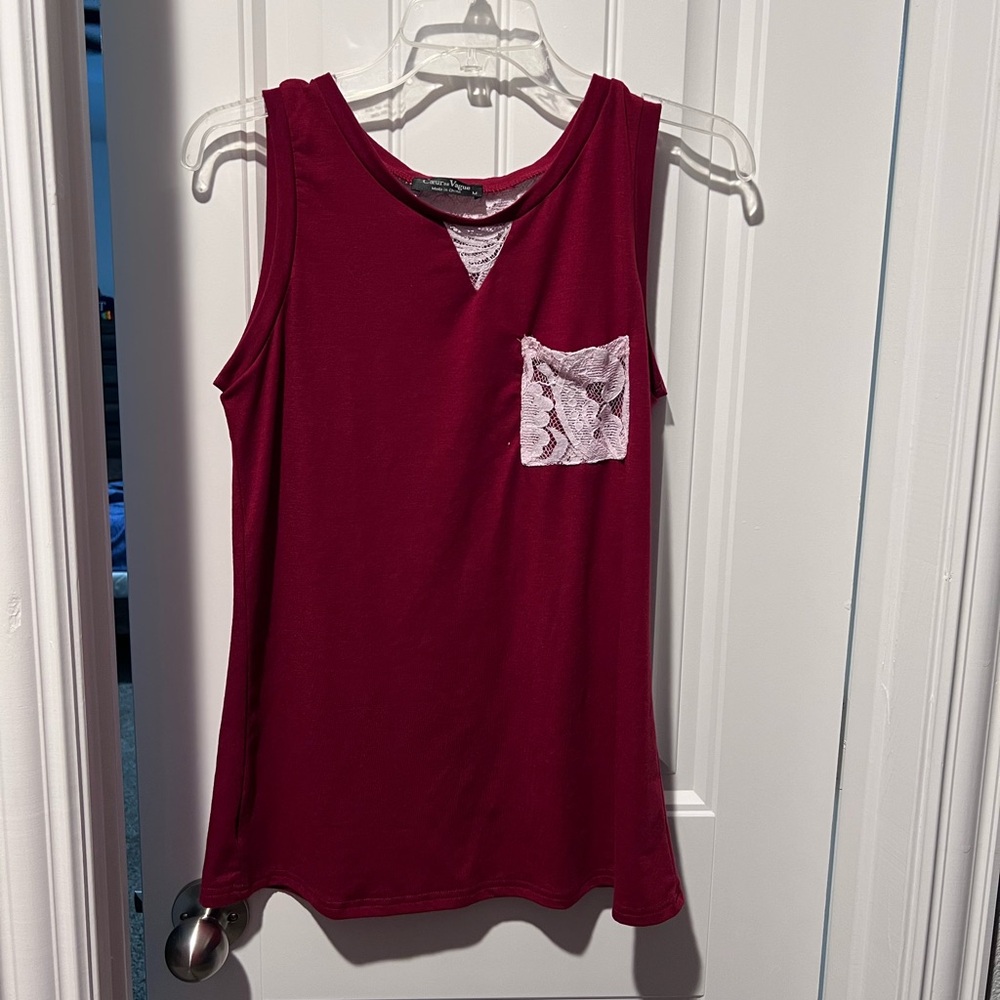 Tank Top with Lace